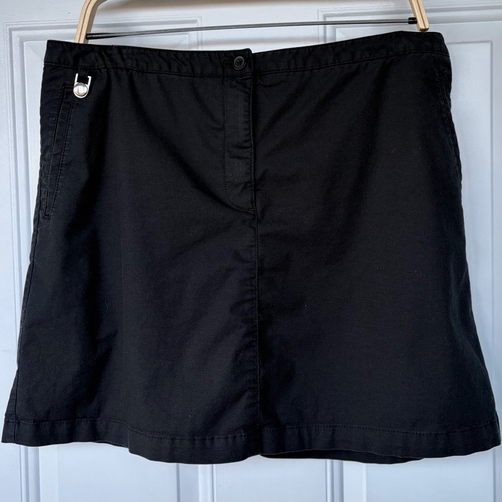 •Liz Claiborne• Black Golf “Jackie” Skort – Size 14